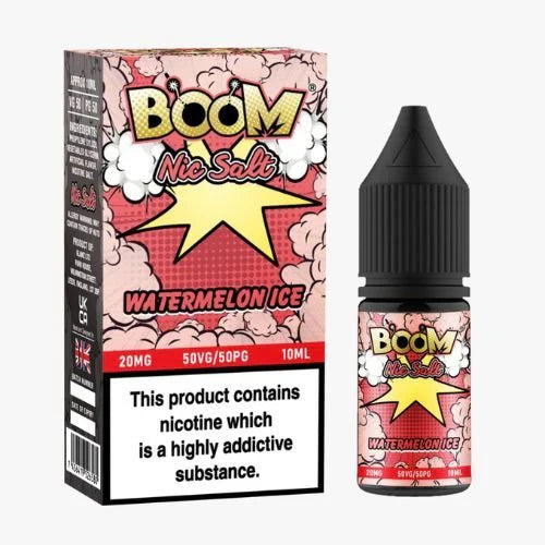 Boom 10ml Nic Salt - Pack of 5 e-liquid UK - VaperzHub