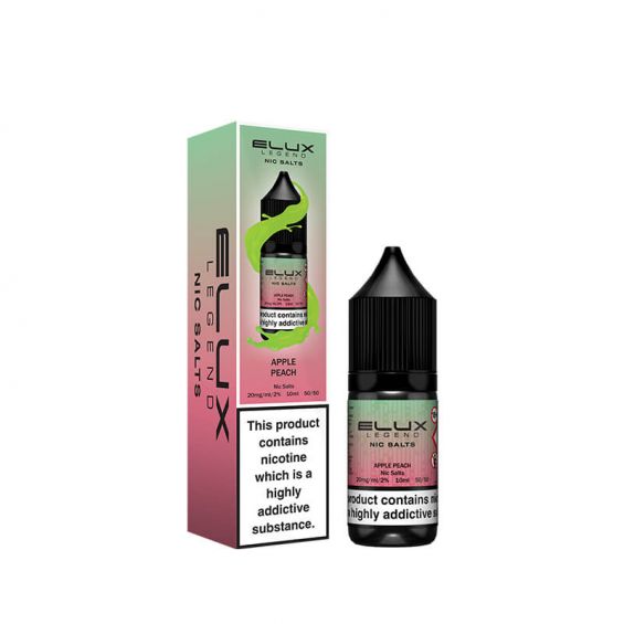 Elux Legend Nic Salt E-Liquid (Box of 10) TPD compliant e-liquid buy online UK VaperzHub 8