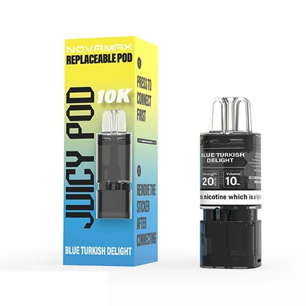 Juicy Pod Novamax 10K Prefilled Pods 20mg(box of 10)