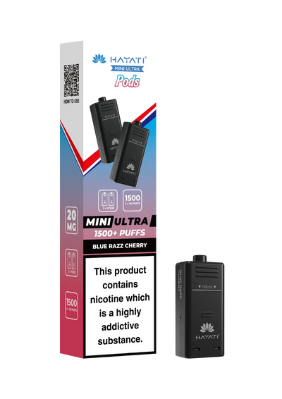 Hayati Mini Ultra 1500 Prefilled Pods (Box of 5)