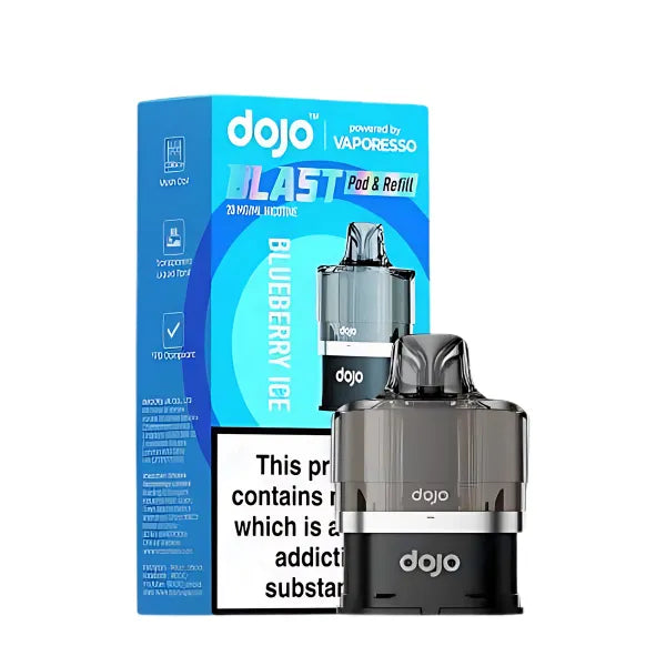 Vaporesso Dojo Blast 6000 Prefilled Pods (Box of 5) 6000 puffs disposable vape UK - VaperzHub