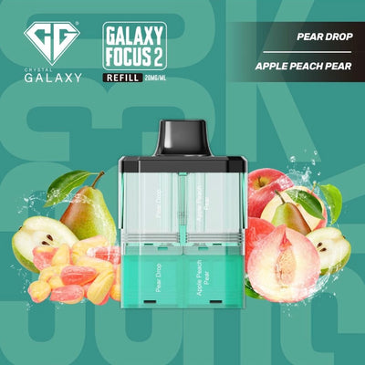 Crystal Galaxy Focus 2 30k Prefilled Pod (Box of 5) disposable vape UK - VaperzHub