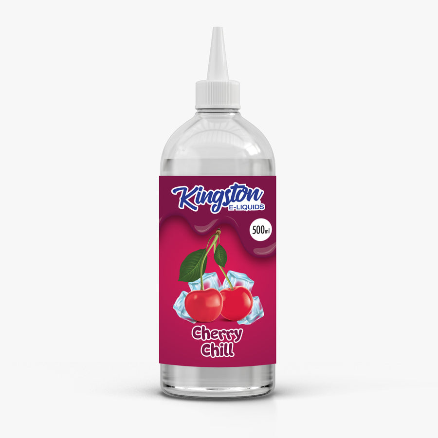 Kingston 500ml E-Liquid Shortfill – Cherry Chill e-liquid UK - VaperzHub