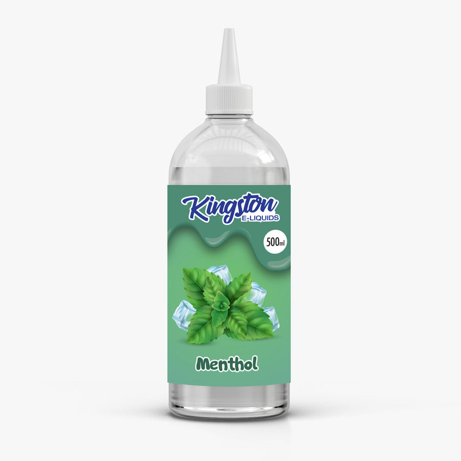 Kingston 500ml E-Liquid Shortfill – Menthol e-liquid UK - VaperzHub