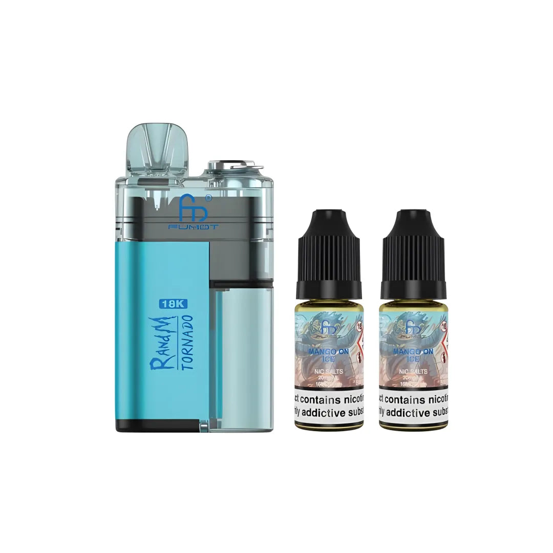 FUMOT RandM Tornado 18k Pod Vape Kit (Box of 5)