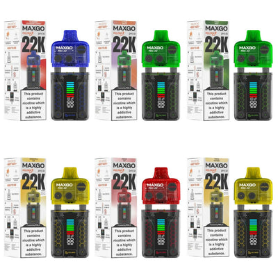 Relx Maxgo 22K Prefilled Pod Vape Kit (Box of 5)