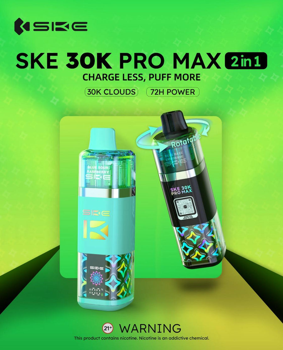 SKE 30K Pro Max 2 in 1 Vape Kit (Box of 5) vape kit UK - VaperzHub