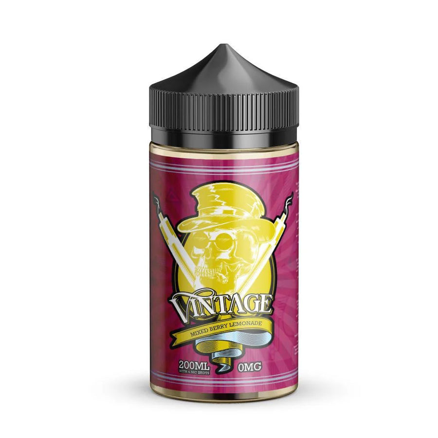 Vintage 200ml Mixed Berry Lemonade Shortfill E-Liquid e-liquid UK - VaperzHub
