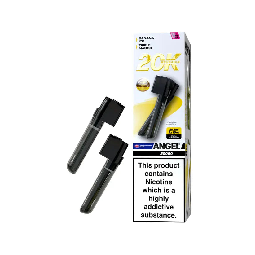 Buy Vapes Bars Angel 20k Prefilled Vape Pods (Box of 10) online UK fast delivery VaperzHub