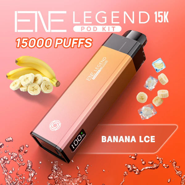 ENE Legend 15K Refill Pods (Box of 5) TPD compliant vape pod buy online UK VaperzHub 3