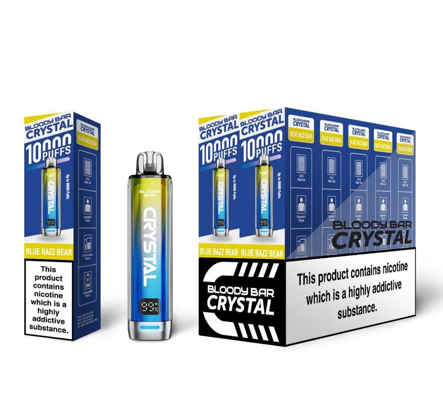 Bloody Bar Crystal 10k Disposable Vape - (BOX OF 10) TPD compliant disposable vape buy online UK VaperzHub 15