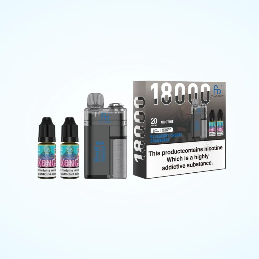 FUMOT RandM Tornado 18k Pod Vape Kit (Box of 5)