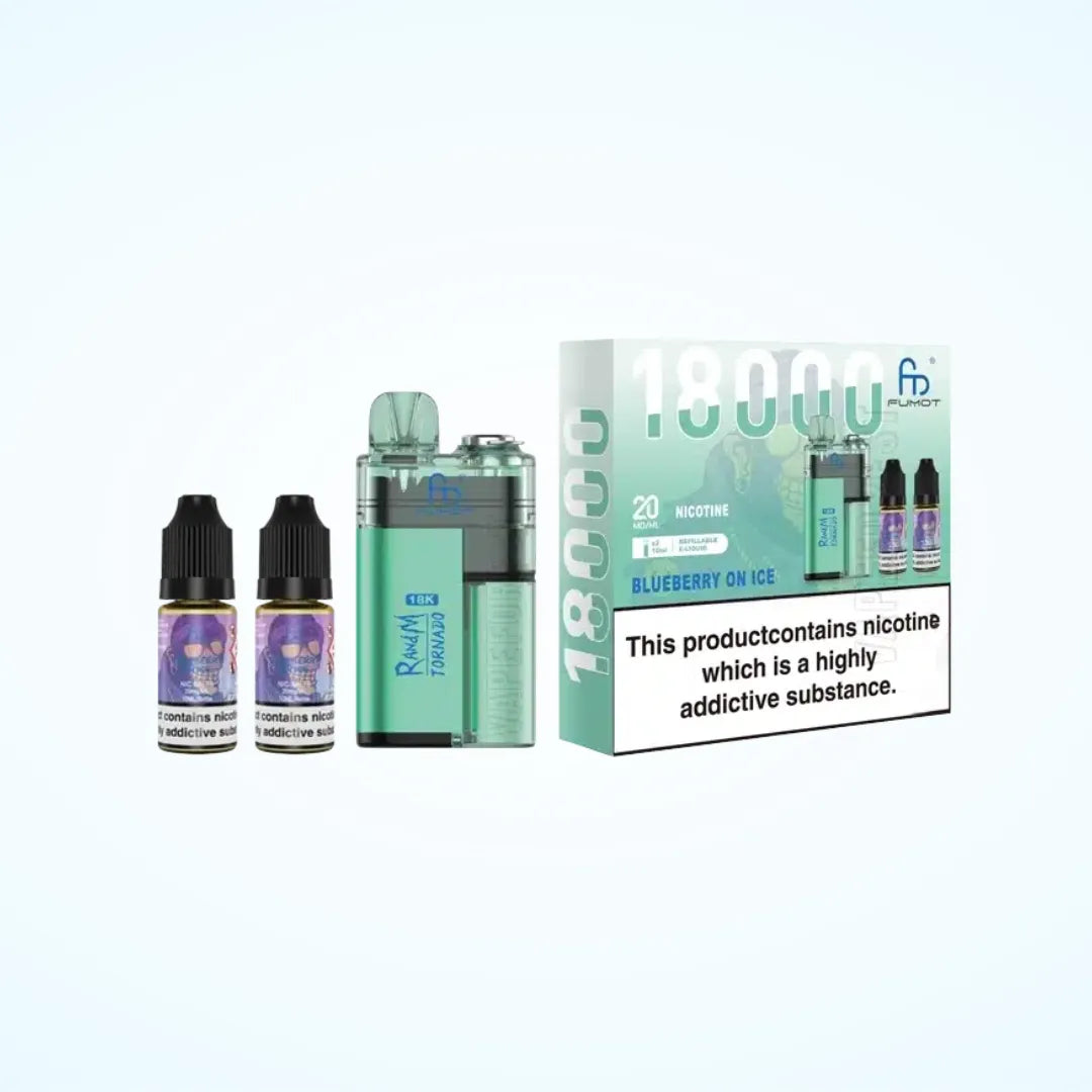 FUMOT RandM Tornado 18k Pod Vape Kit (Box of 5)