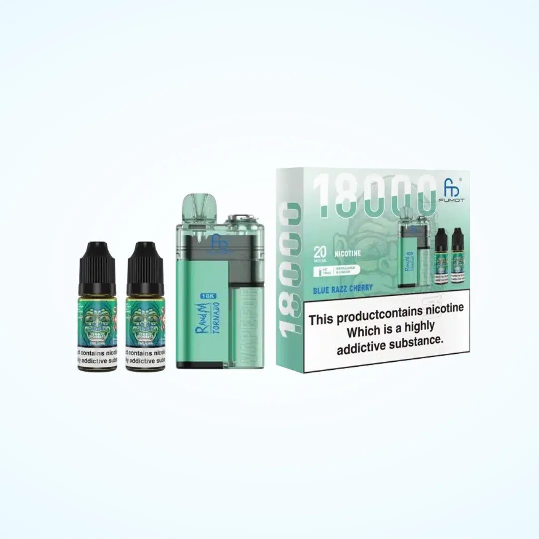 FUMOT RandM Tornado 18k Pod Vape Kit (Box of 5)