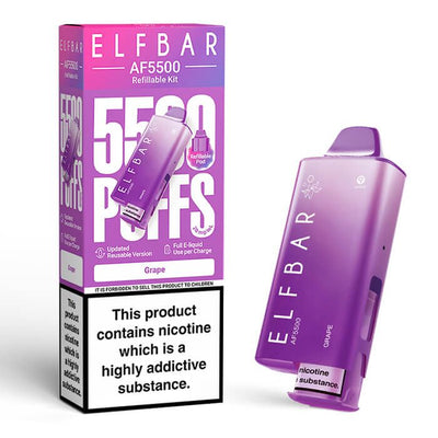 Elf Bar AF5500 Prefilled Pod Vape Kit (Box of 5)