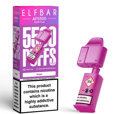 Elf Bar AF5500 Prefilled Pod Refills (Box of 5)