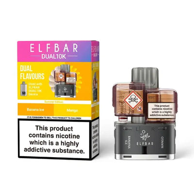 Elf Bar Dual 10K Prefilled Pods (Box of 5)
