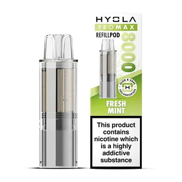 Hyola Pro Max 8000 Prefilled Replacement Pod(Box of 5)