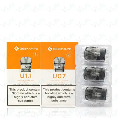 GEEKVAPE U PODS Pack OF 3 vape pod UK - VaperzHub
