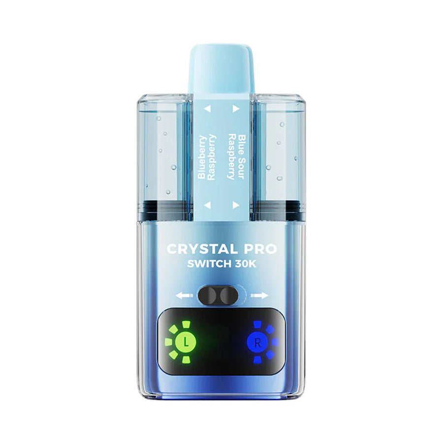 Crystal Pro Switch 30K Disposable Vape Pod (Box of 5) TPD compliant disposable vape buy online UK VaperzHub 10