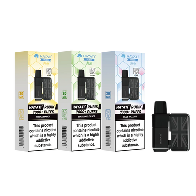 Hayati Rubik 7000 Prefilled Pod Refills (box of 5)