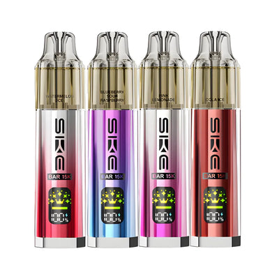 SKE Bar 15K Puffs Prefilled Pod Kit (Box of 5) pod kit UK - VaperzHub