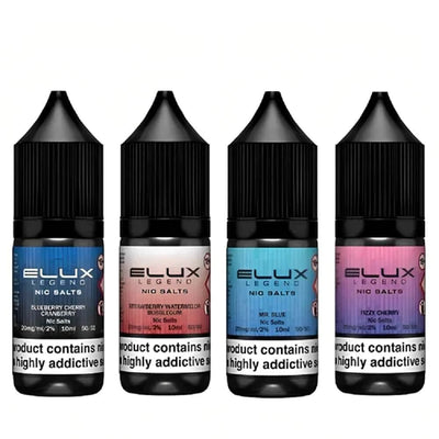 Elux Legend 10ml Nic Salt - Box Of 10 e-liquid UK - VaperzHub