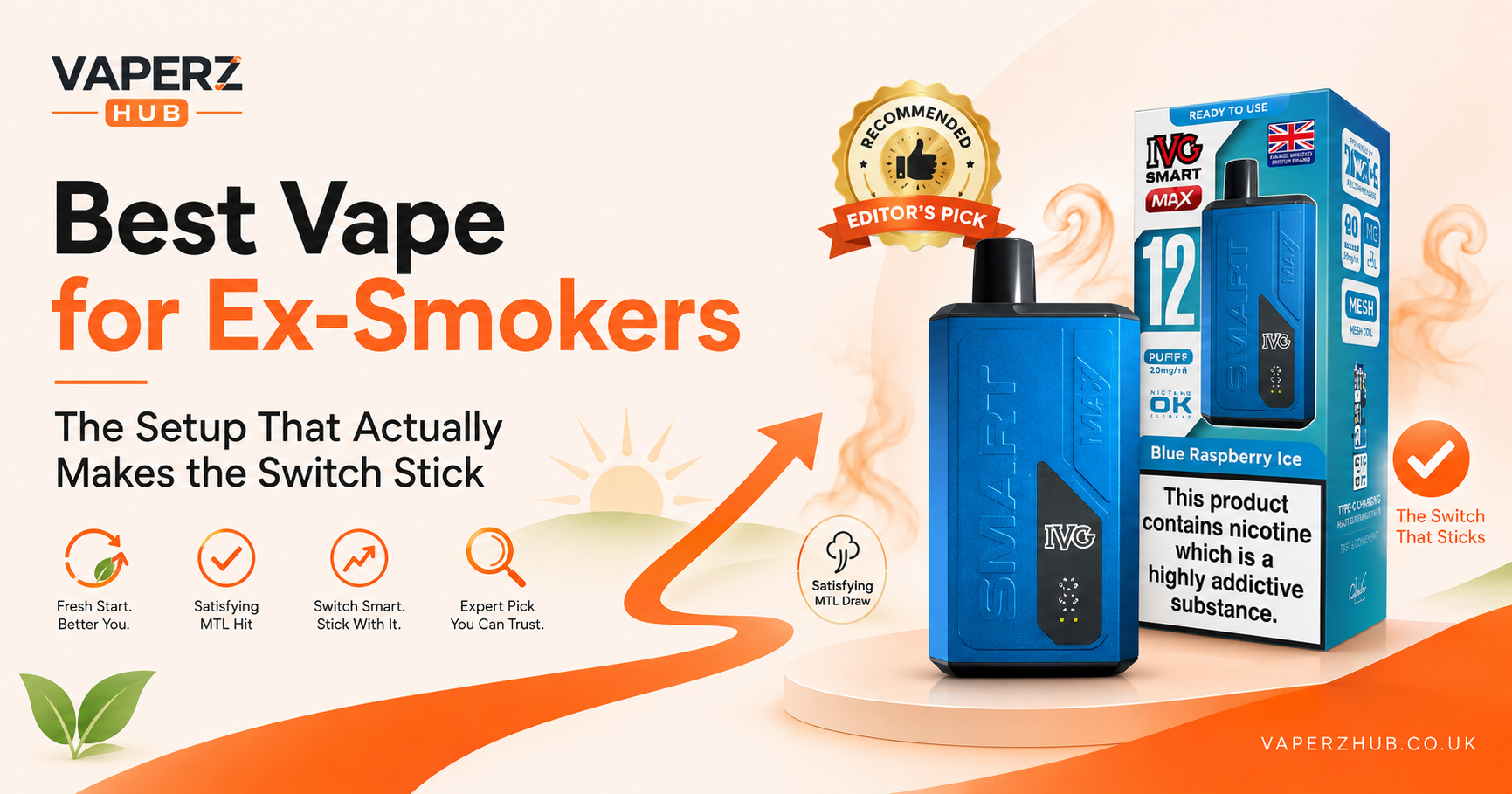 Best Vape for Ex-Smokers: The Setup That Actually Makes the Switch Stick