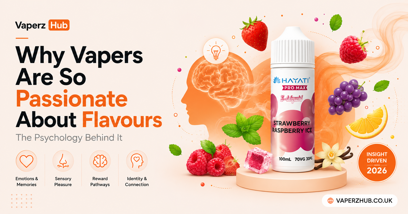 Why Vapers Are So Passionate About Flavours: The Psychology Behind It