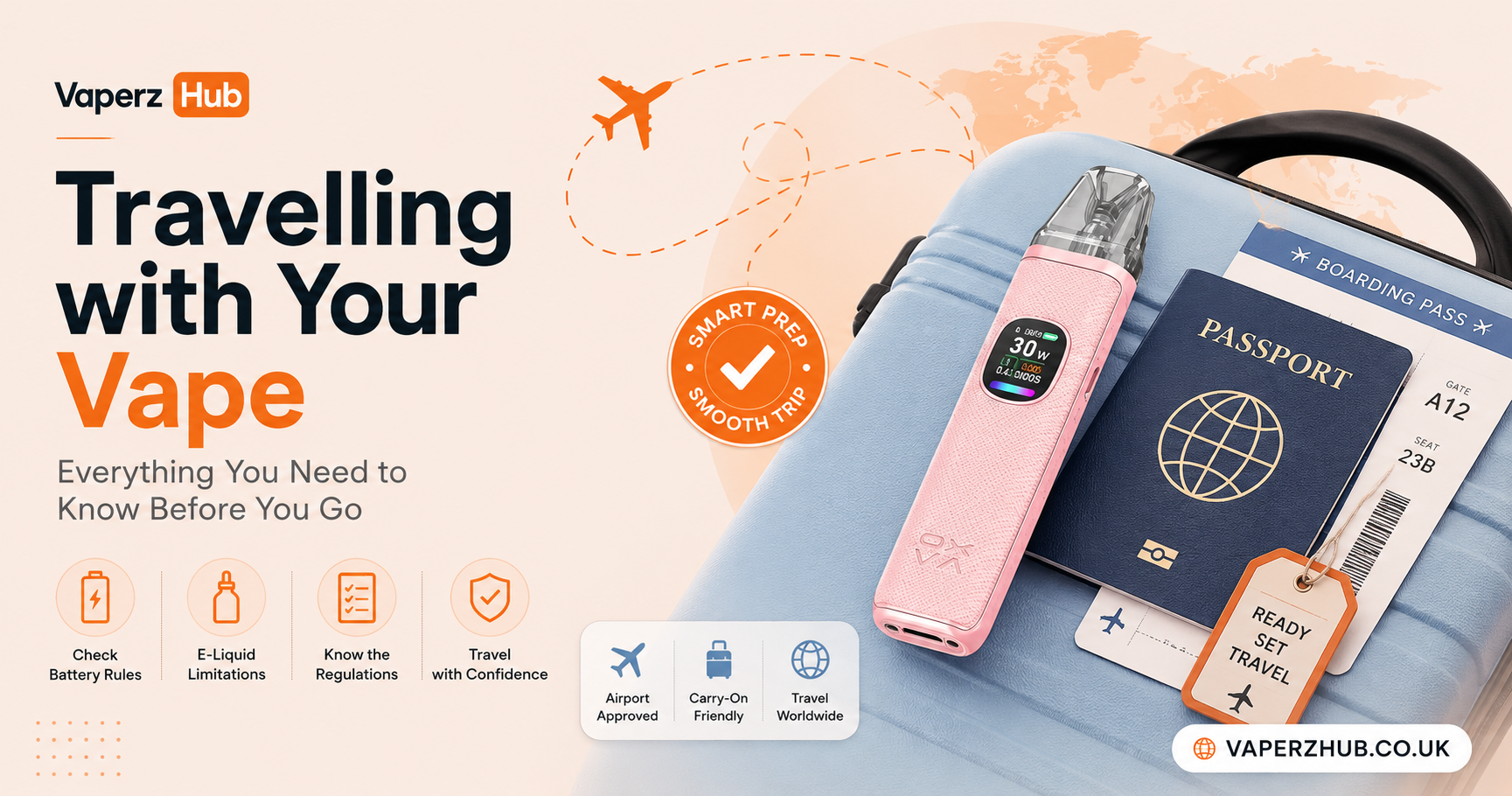 Travelling with Your Vape: Everything You Need to Know Before You Go