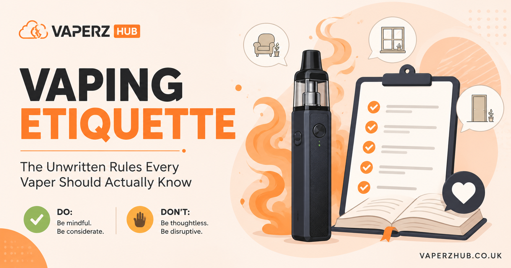 Vaping Etiquette: The Unwritten Rules Every Vaper Should Actually Know