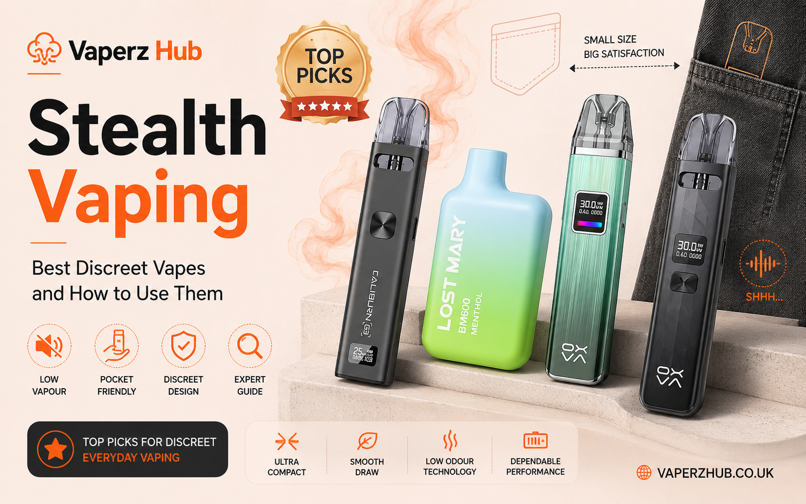 Stealth Vaping: Best Discreet Vapes and How to Use Them