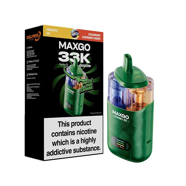 RELX MAXGO Combo 33K Prefilled Vape Kit (Box of 3)