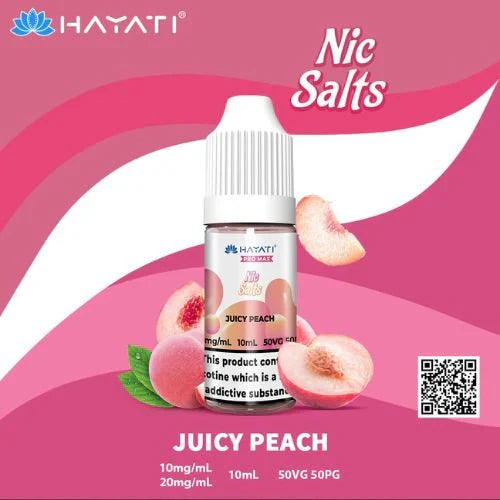 Hayati Pro Max 10ml Nic Salt E-Liquid - Pack of 10