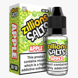 Zillion Salts 10ml Nic Salt - Pack of 5 TPD compliant e-liquid buy online UK VaperzHub 1