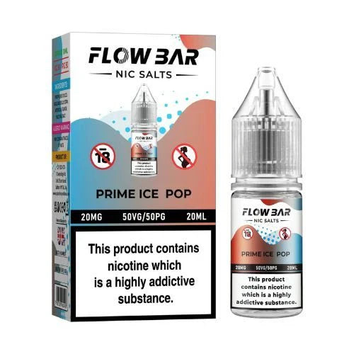 Flow Bar Nic Salts- 10ml- Pack of 10