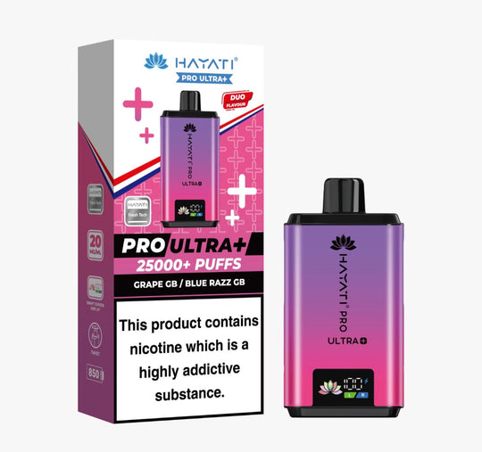 Grape GB / Blue Razz GB Hayati Pro Ultra Plus 25K Prefilled Pod Kit