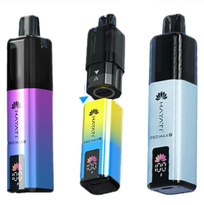 Hayati Pro Max Plus 6000 Prefilled Pod Kit Box of 5 disposable vape UK - VaperzHub