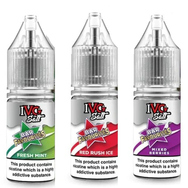 Pack of 10 IVG Salts 10ml IVG Bar Favourites vape UK - VaperzHub