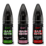 Riot Bar EDTN 10ml Nic Salt E-Liquid - Pack of 10 e-liquid UK - VaperzHub