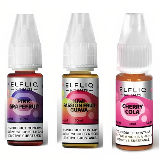 Elf Bar Elf Liq 10ml Nic Salt - Box of 10 e-liquid UK - VaperzHub