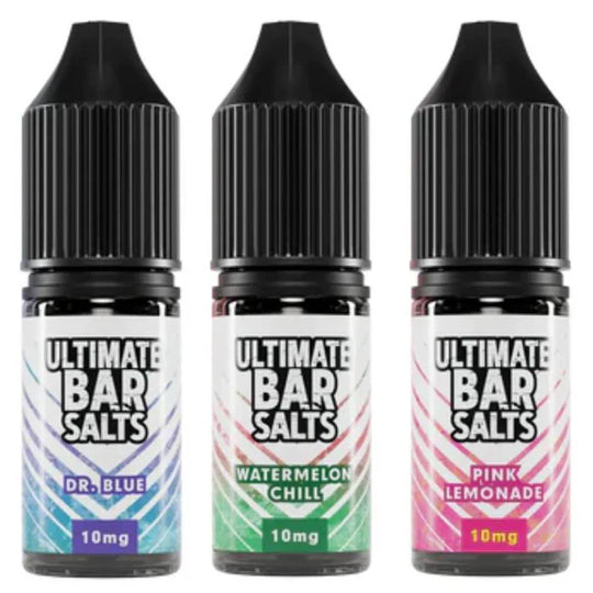 Ultimate Bar Salts 10ml Nic Salt - Pack of 10 e-liquid UK - VaperzHub