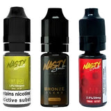 Pack of 10 Nasty Juice 10ML Nic Salt e-liquid UK - VaperzHub