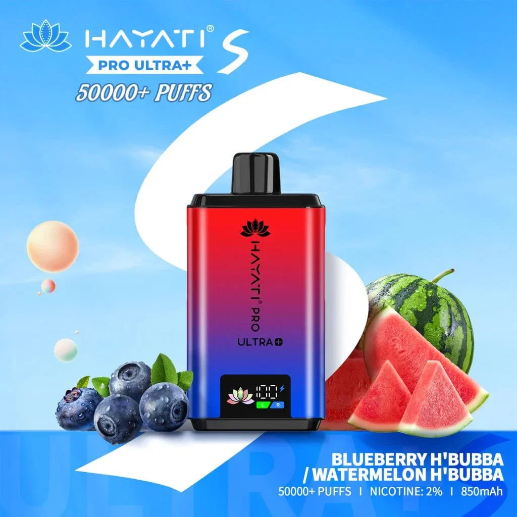 Hayati Pro Ultra Plus S 50000 Puffs Prefilled Vape Kit (Box of 5)