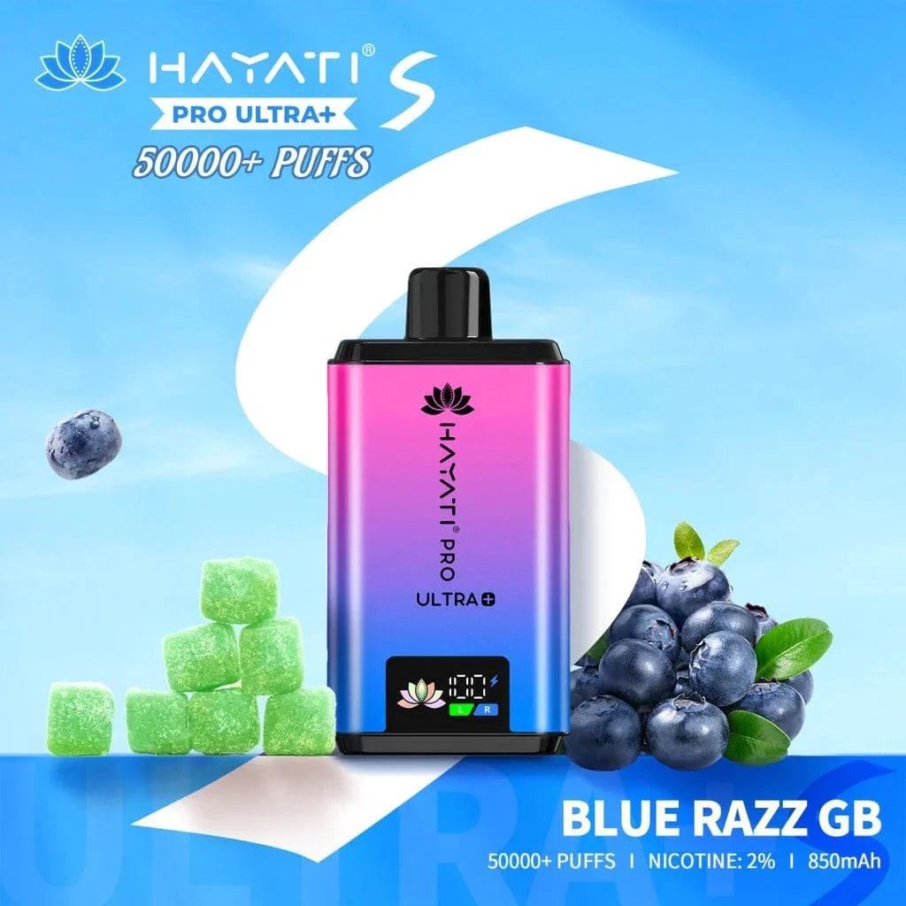 Hayati Pro Ultra Plus S 50000 Puffs Prefilled Vape Kit (Box of 5)