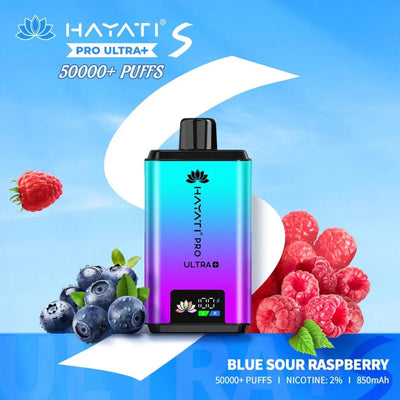 Hayati Pro Ultra Plus S 50000 Puffs Prefilled Vape Kit (Box of 5) 50000 puffs disposable vape UK - VaperzHub