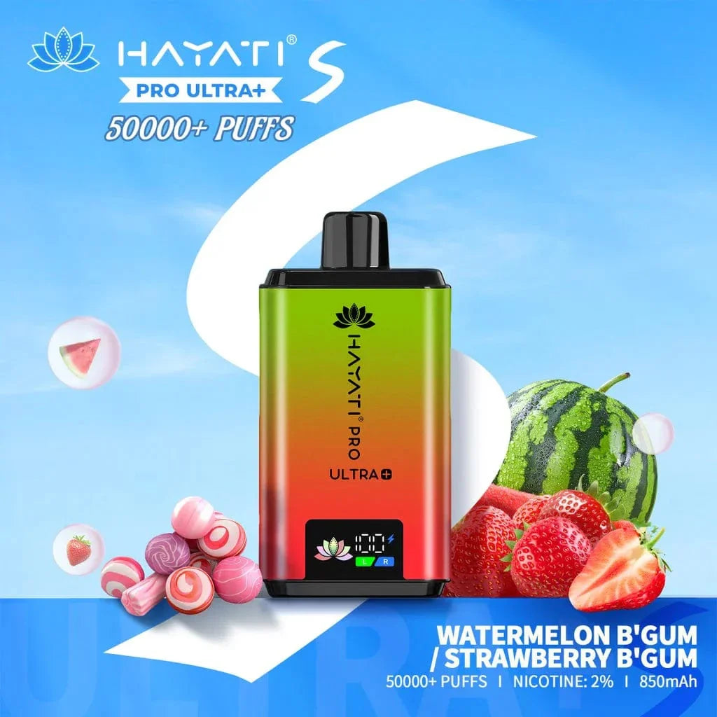 Hayati Pro Ultra Plus S 50000 Puffs Prefilled Vape Kit (Box of 5)