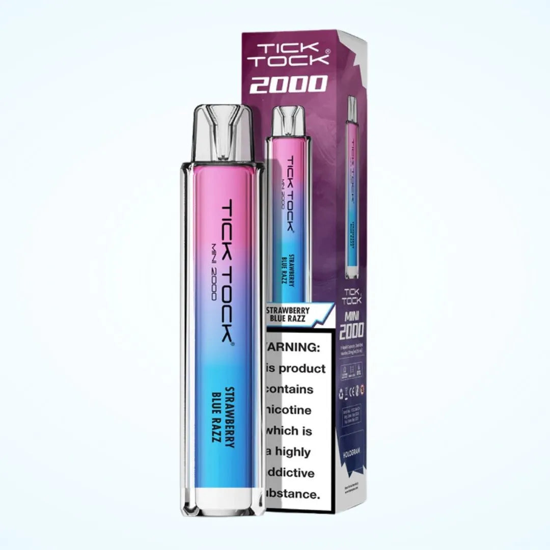 Tick Tock Mini 2000 Puffs Vape Pack of 10
