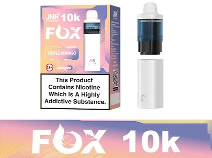 JNR Fox 10K Prefilled Pods (Box of 5)