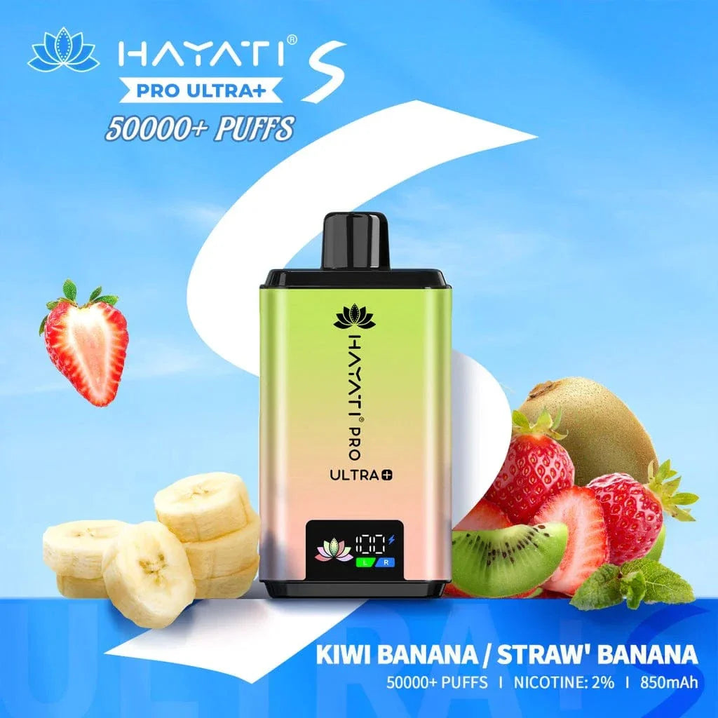 Hayati Pro Ultra Plus S 50000 Puffs Prefilled Vape Kit (Box of 5)